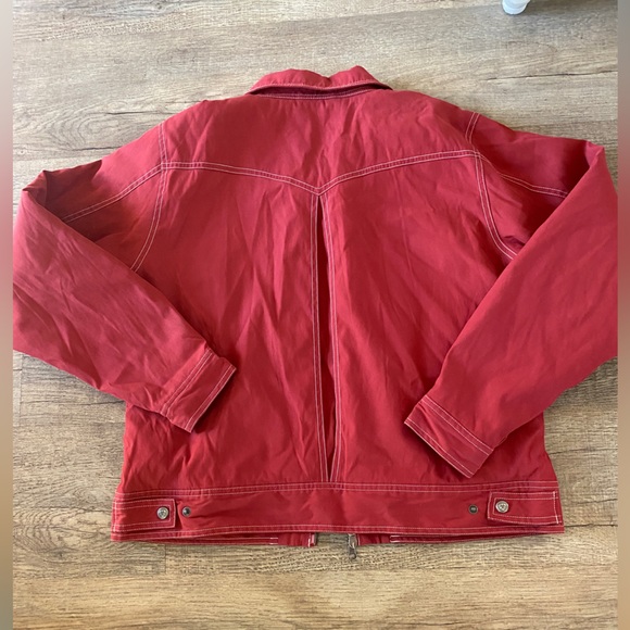 Excellent Condition Ariat Ladies Jacket in Red size Large - Picture 6 of 6